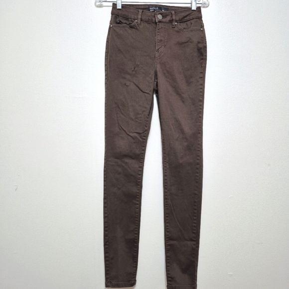 RW&CO. Pants - RW&Co Women’s Brown Jeggings – Size XS (Natalie Fit)